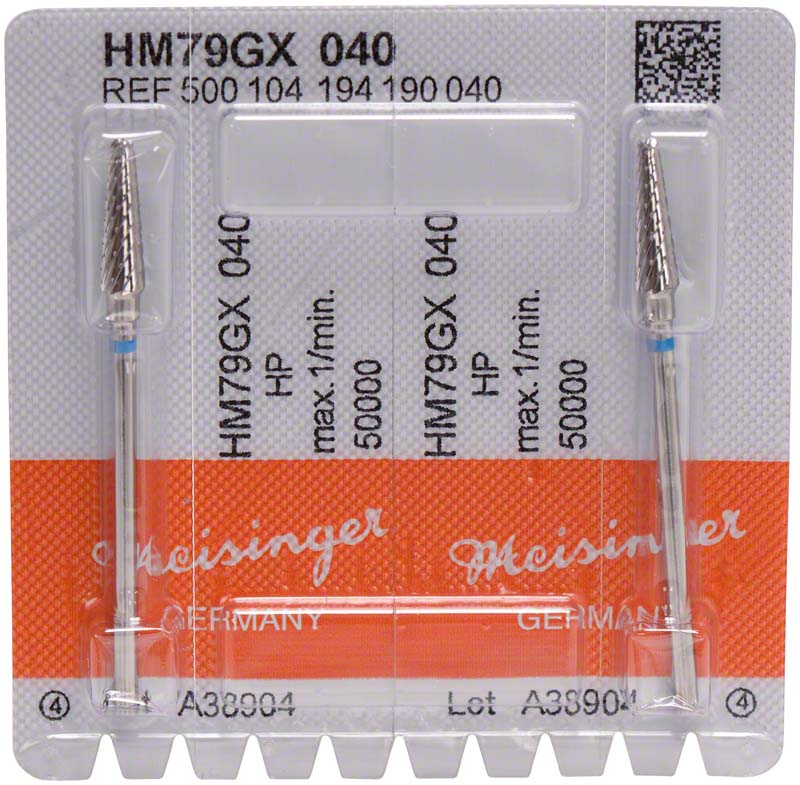HM-Fräser GX - Packung 2 Stück kreuzverzahnt, blau standard, HP, Figur 194, 14,2 mm, ISO 040